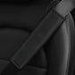 PU Leather Seat Belt Comfort Covers - Urban Fit