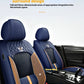 Five-Seat Nappa Leather Seat Protector Cover - All-Season
