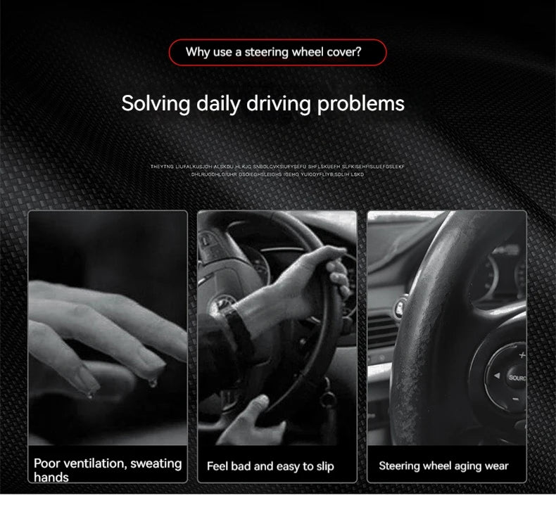 Leather Wheel Protector Cover - Non-Slip