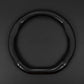 Leather Steering Wheel Wrap - Non-Slip