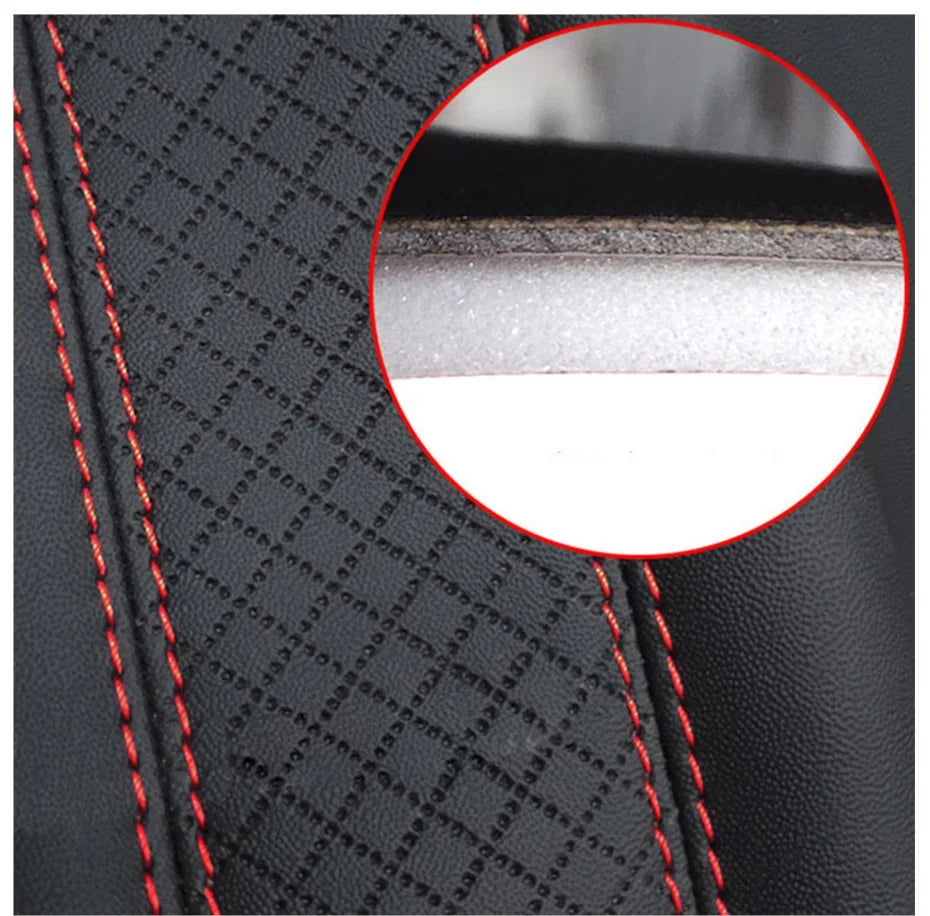 PU Leather Seat Belt Comfort Covers