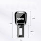 Flexible Seat Belt Latch Extender - Buckle Insert