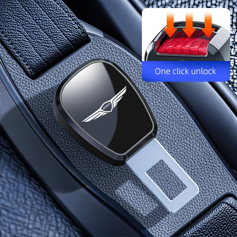 Safety Seat Belt Latch Extender - Clip Design - Signature