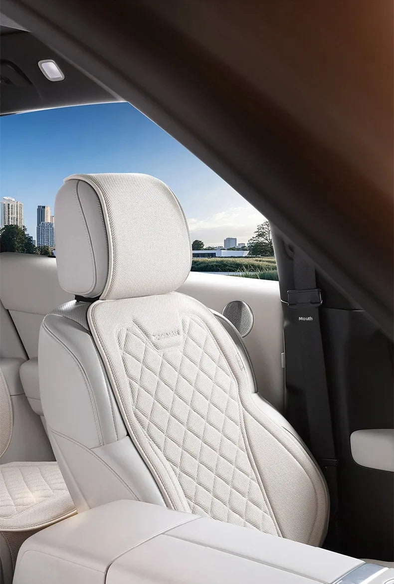 Premium Linen Seat Cover Set - All-Season