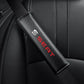Carbon-Style Seat Belt Strap Protectors