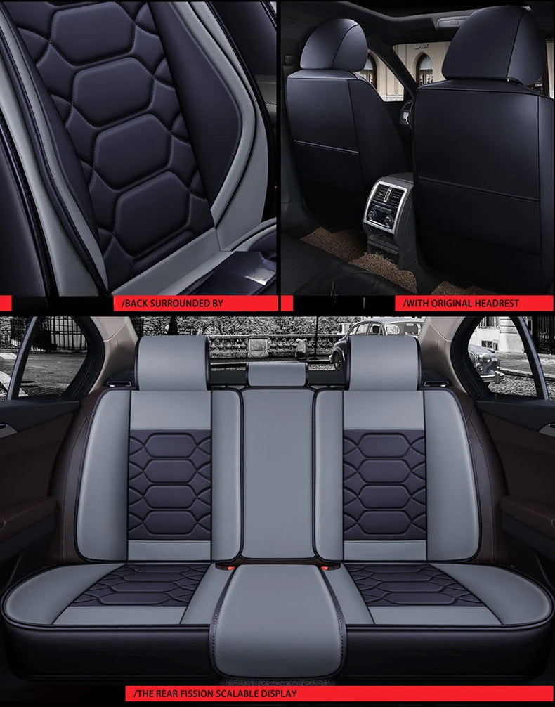 Complete Leather Seat Protector Cover - All-Season