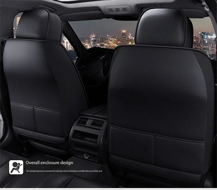 Premium Leather Seat Cover Set - All-Season
