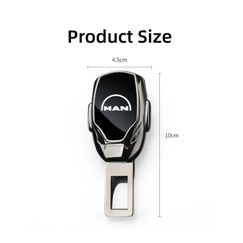 Flexible Seat Belt Extension Clip - Buckle Insert