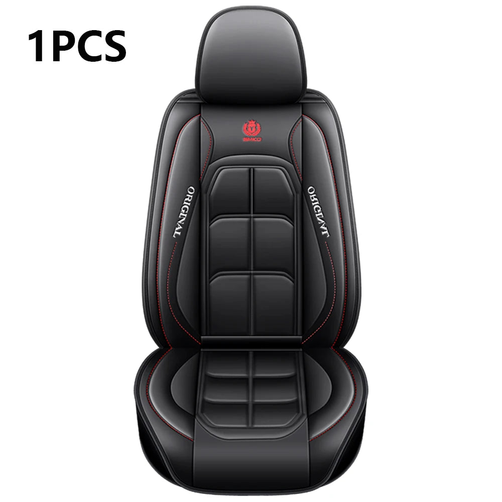 Universal Leather Seat Cushion Cover - All-Season