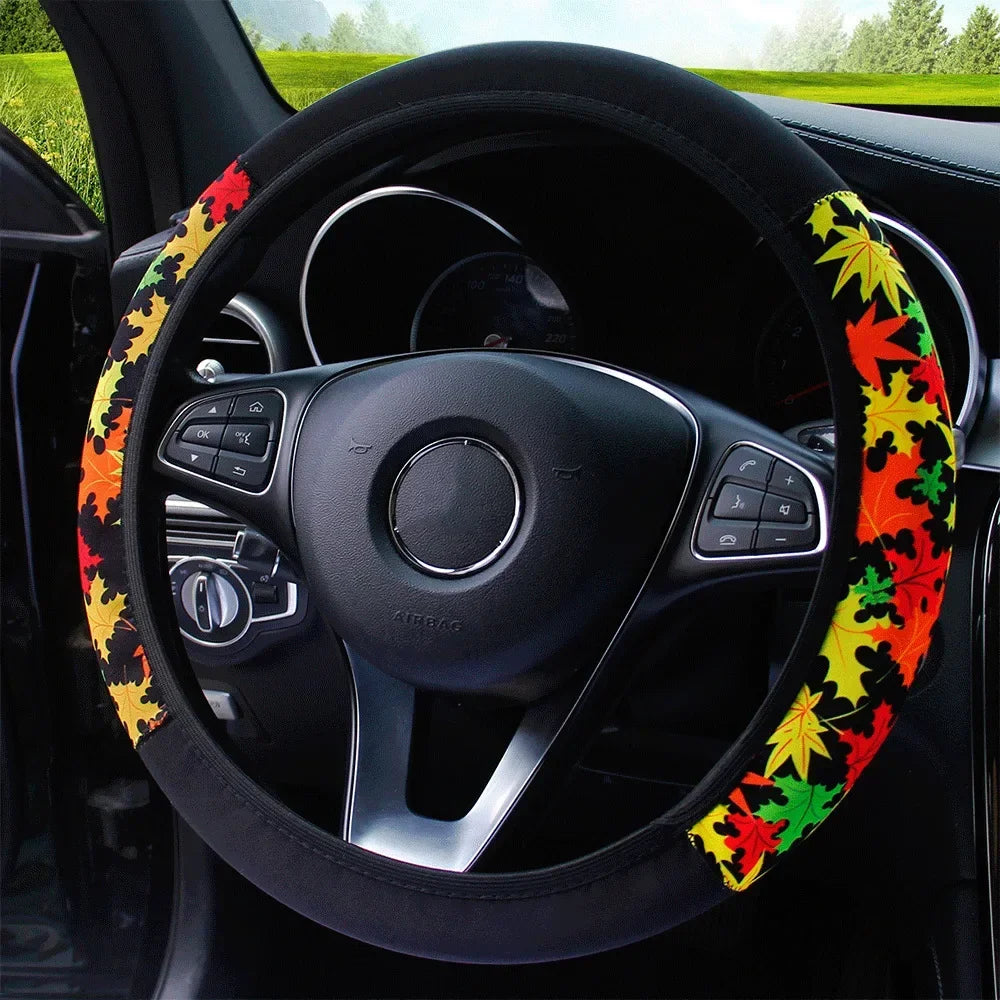 Linen Steering Wheel Wrap - Non-Slip