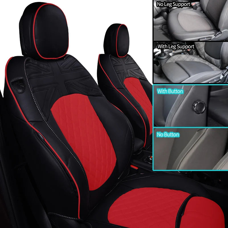 Complete Leather Seat Cover Set