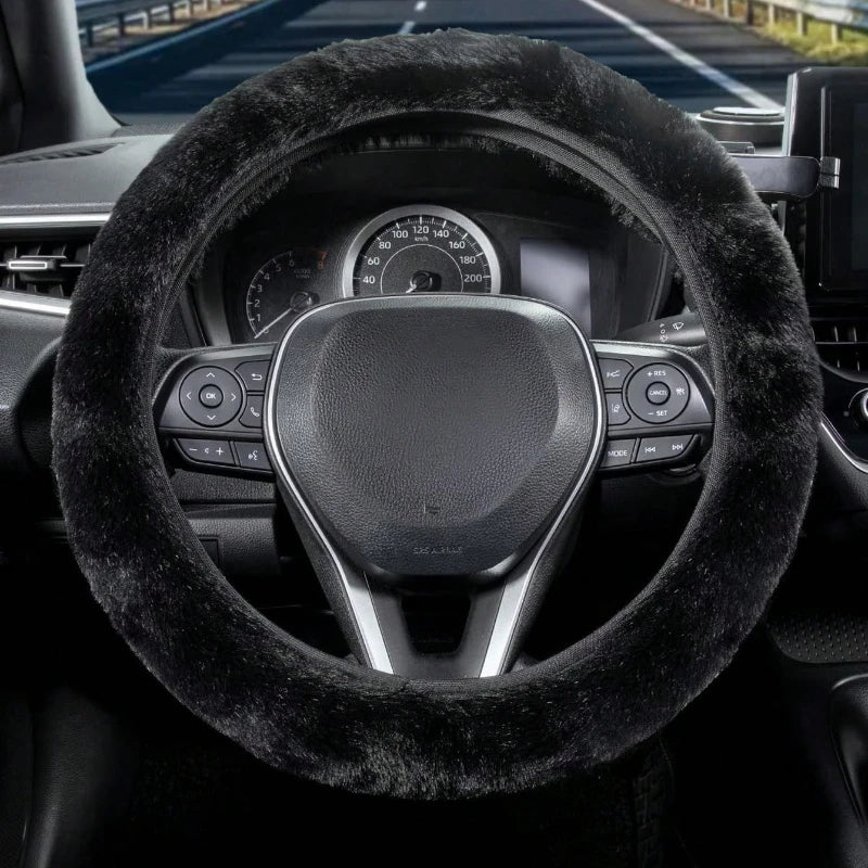 Plush Wheel Protector Cover - Non-Slip