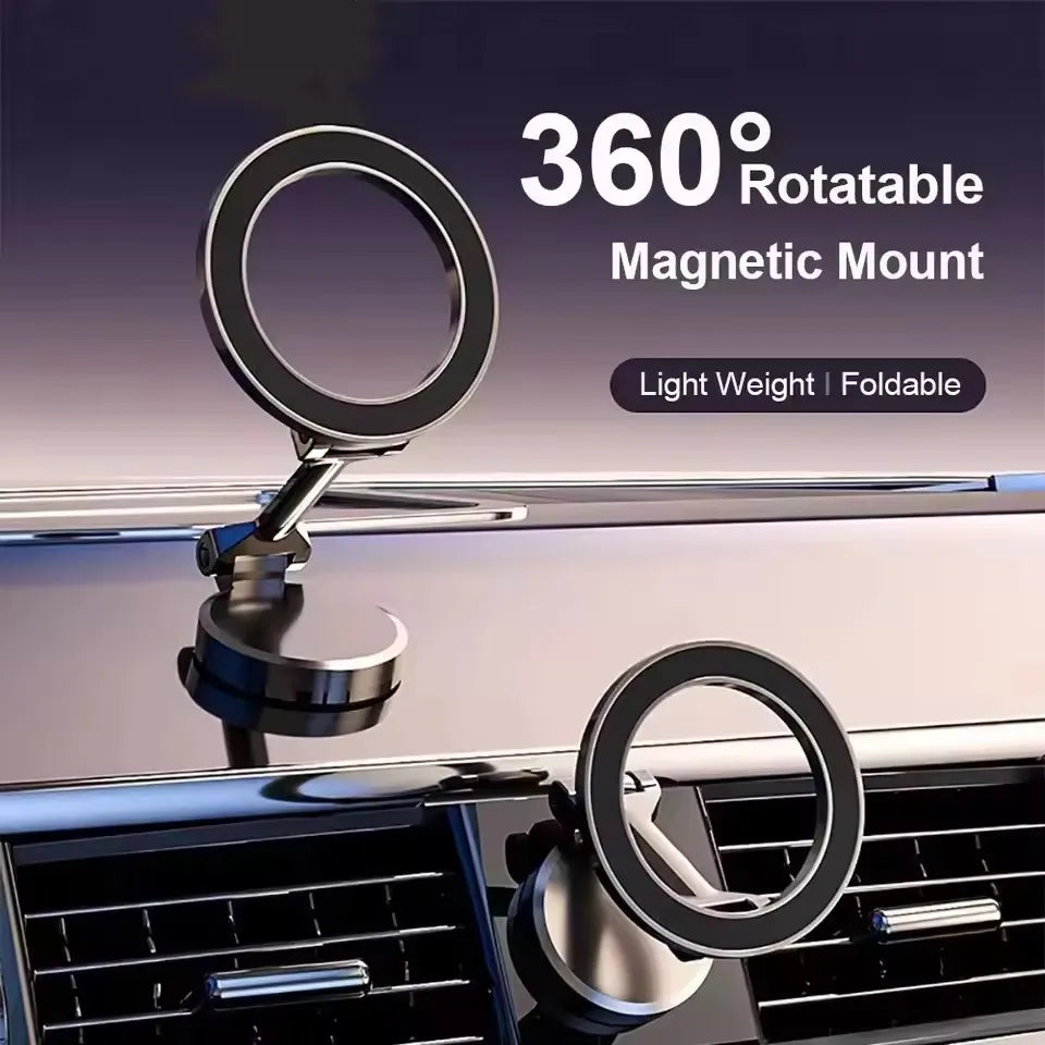 1080° Magnetic Car Phone Mount