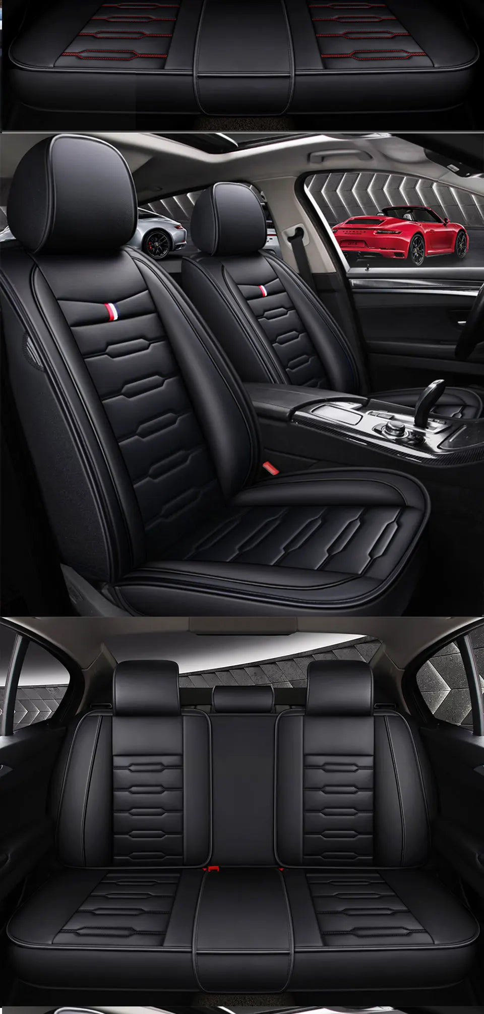 Universal Leather Seat Protector Cover - All-Season