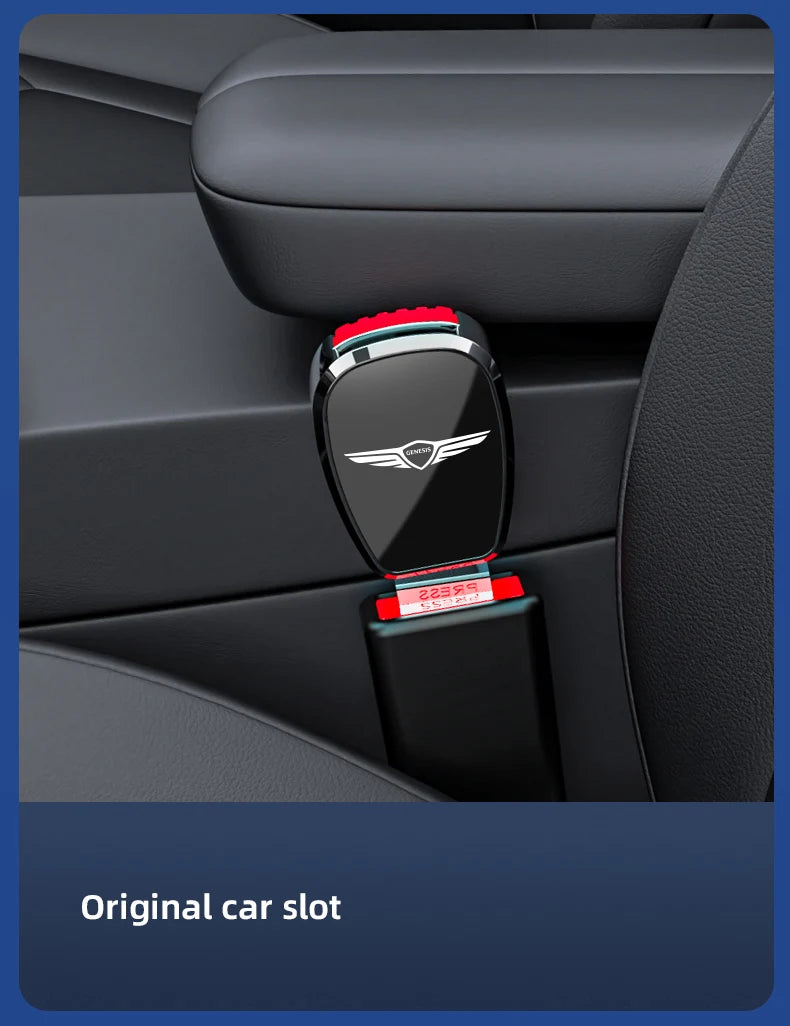 Safety Seat Belt Latch Extender - Clip Design - Signature