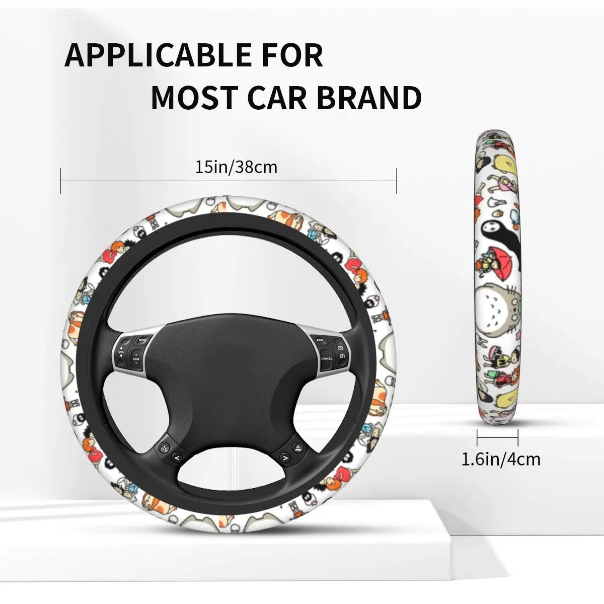 Non-Slip Steering Wheel Wrap