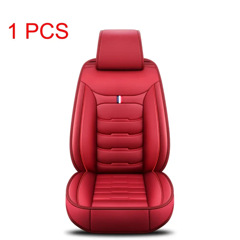 Comfort PU Leather Seat Cover Set - All-Season