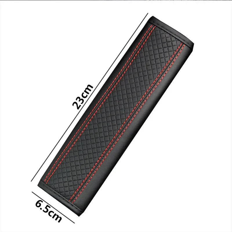 PU Leather Seat Belt Comfort Covers