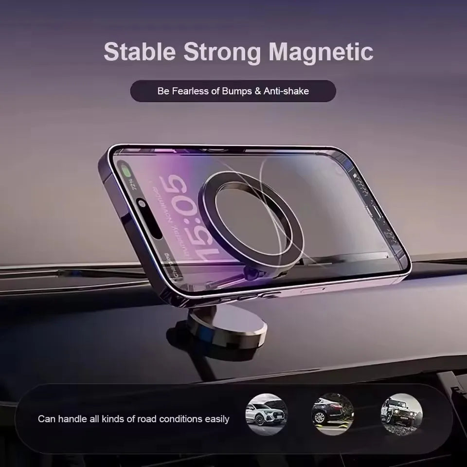 1080° Magnetic Car Phone Mount