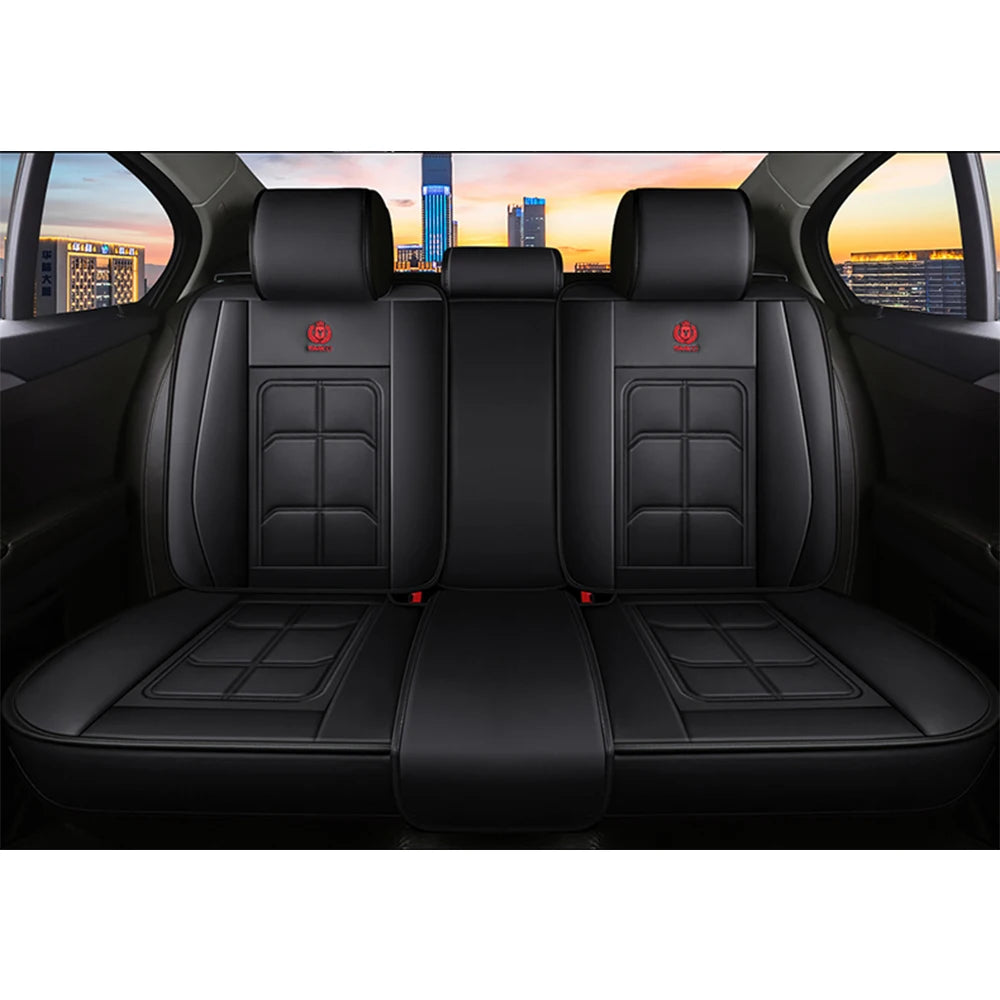 Universal Leather Seat Cushion Cover - All-Season