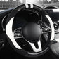 PU Leather Steering Wheel Protector - Non-Slip
