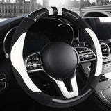 PU Leather Steering Wheel Protector - Non-Slip