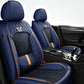 Five-Seat Nappa Leather Seat Protector Cover - All-Season