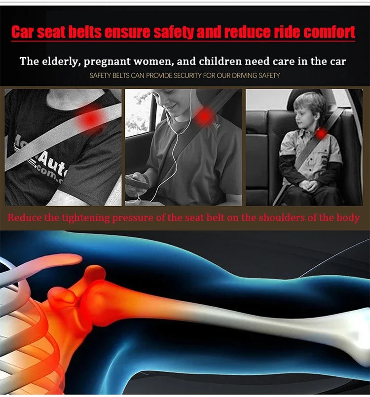 Soft Seat Belt Shoulder Pads