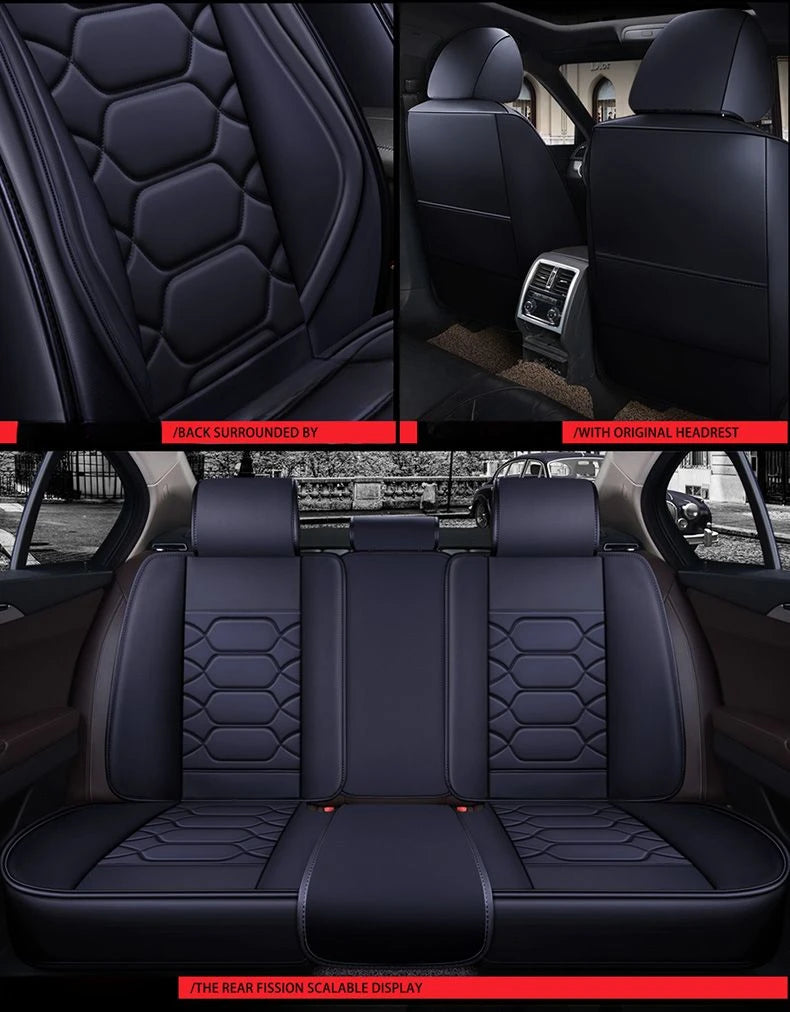 Complete Leather Seat Protector Cover - All-Season