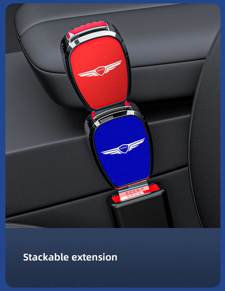 Safety Seat Belt Latch Extender - Clip Design - Signature