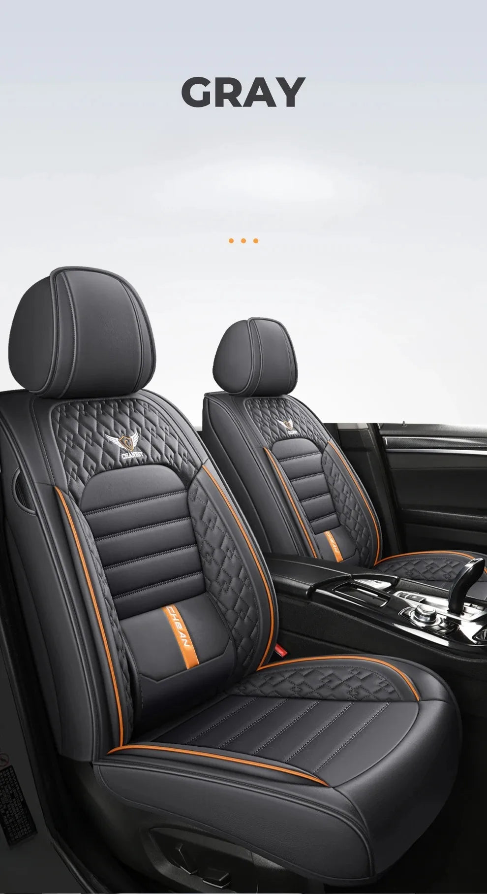 Comfort Leather Seat Cover Set - All-Season - Urban Fit