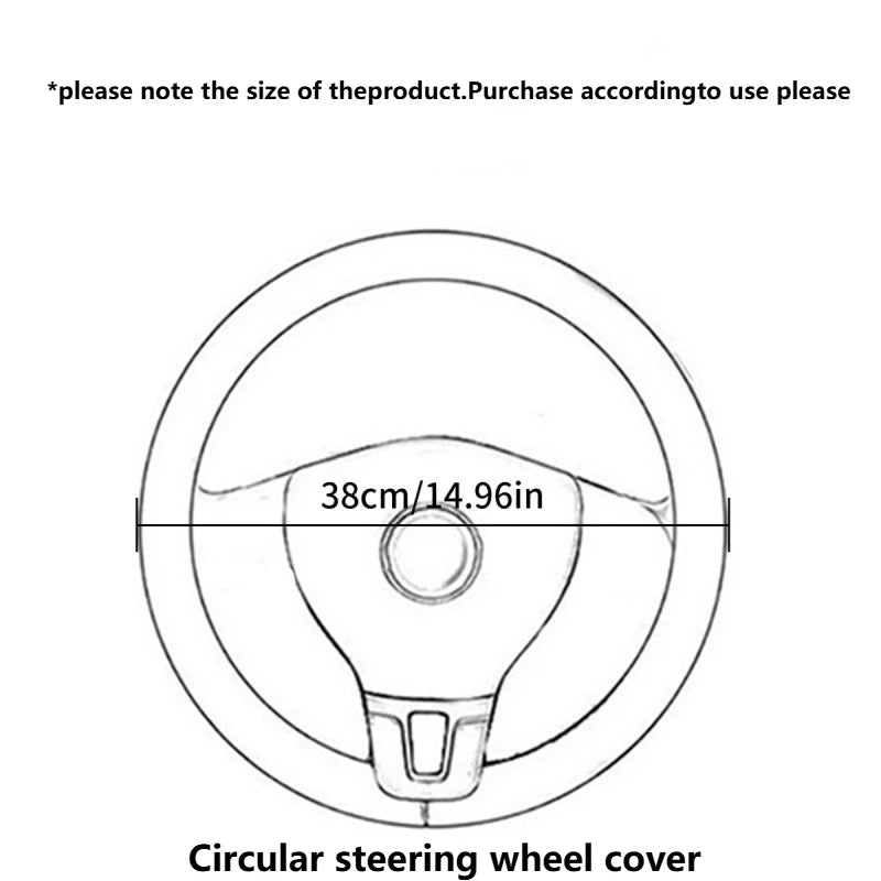 Plush Wheel Protector Cover - Non-Slip