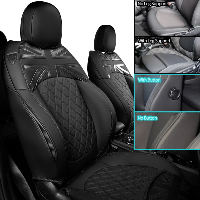 Complete Leather Seat Cover Set