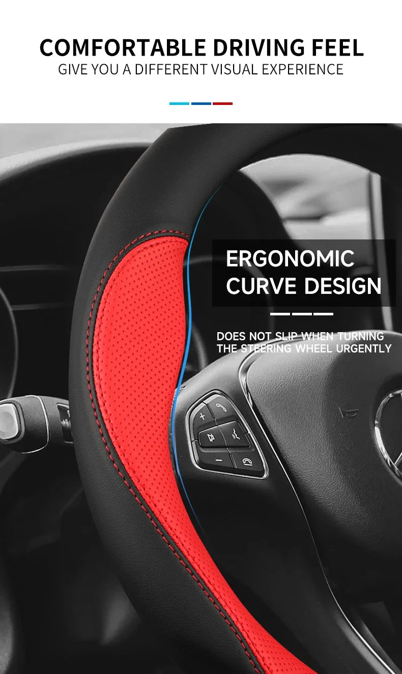 Leather Wheel Protector Cover - Non-Slip - Plus