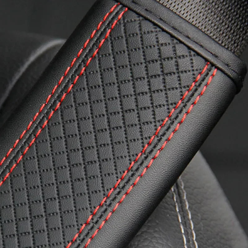 PU Leather Seat Belt Comfort Covers