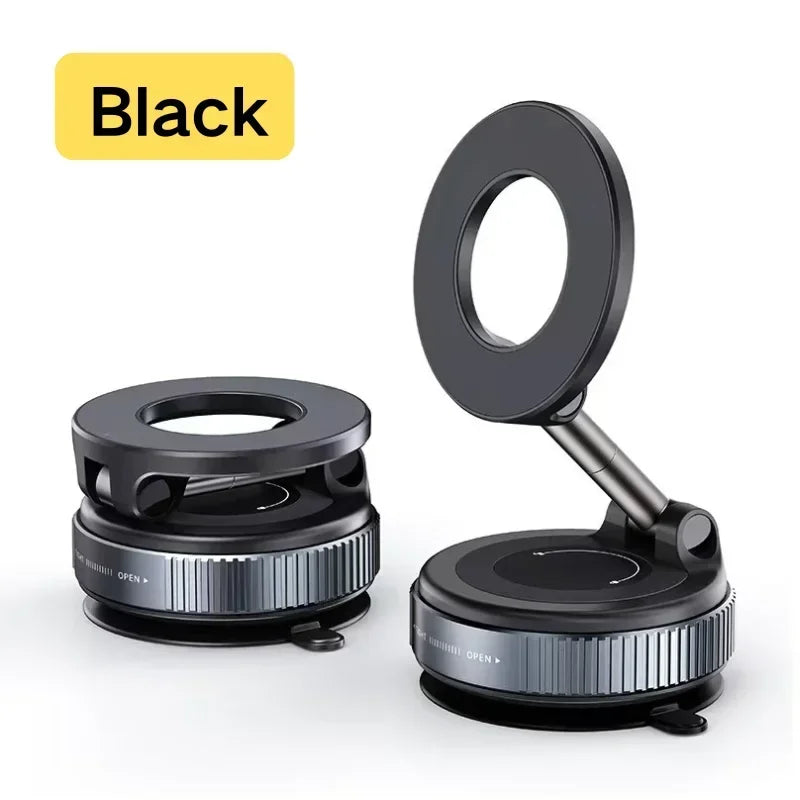 360° Snap-On Foldable Phone Mount for Dashboard with Secure Hold