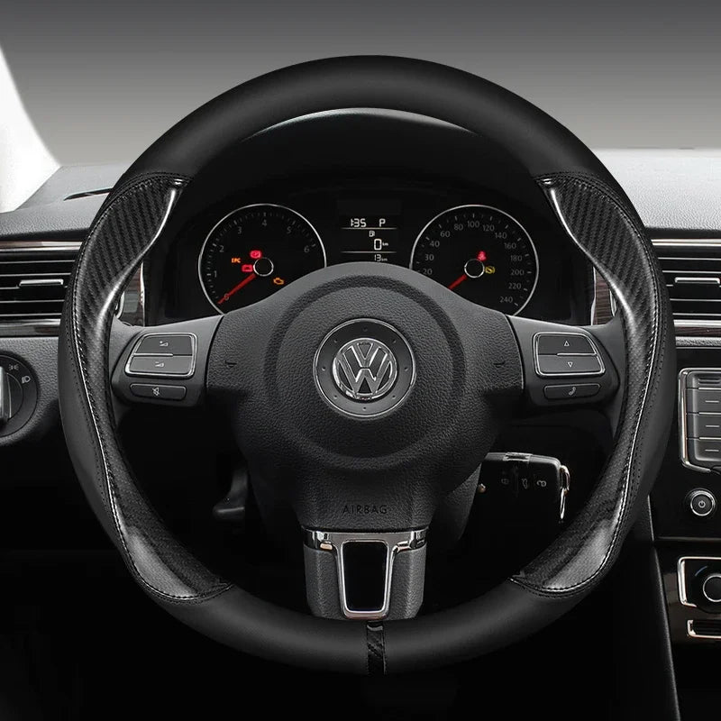 Leather Wheel Protector Cover - Non-Slip - Plus