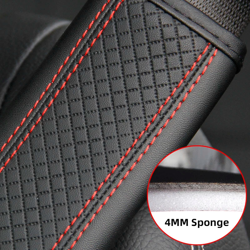 PU Leather Seat Belt Strap Protectors