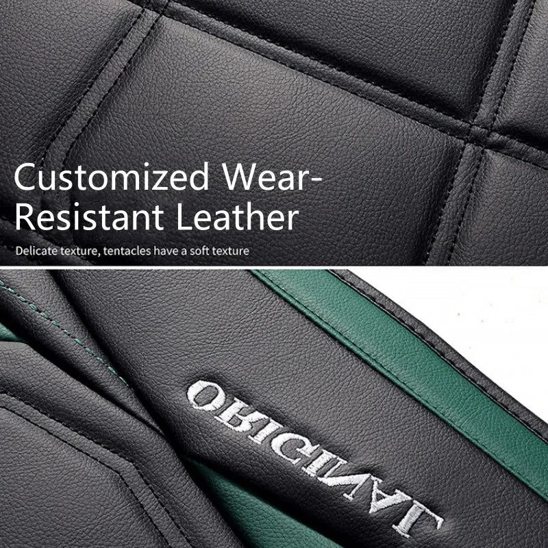 Front Row PU Leather Seat Cushion Cover - All-Season