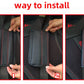 PU Leather Seat Belt Strap Protectors