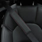 Dual Nappa Leather Seat Belt Comfort Covers
