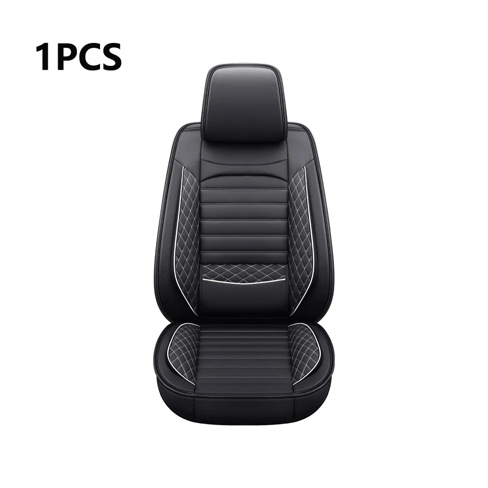 Comfort Faux Leather Seat Protector Cover - All-Season