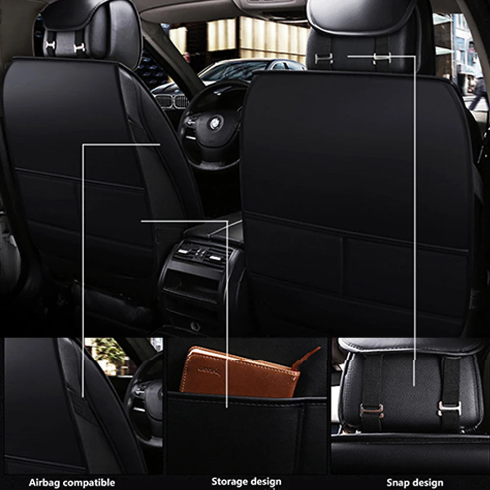 Universal Leather Seat Protector Cover - All-Season