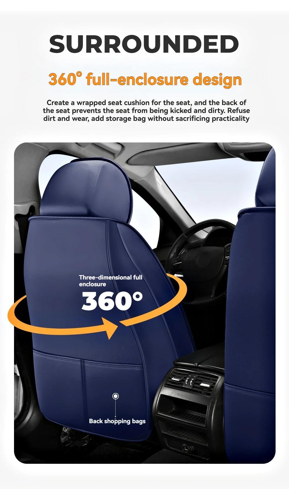Multi-Seat Car Seat Cover Set - All-Season