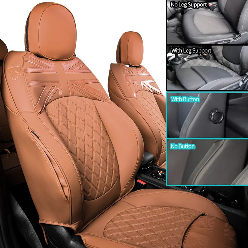 Complete Leather Seat Cover Set
