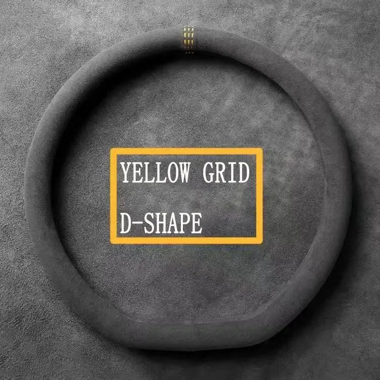 Suede Steering Wheel Cover - Non-Slip