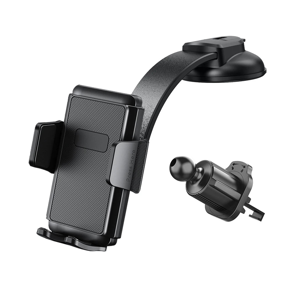 Universal Phone Holder for Vent, Dash & Windshield