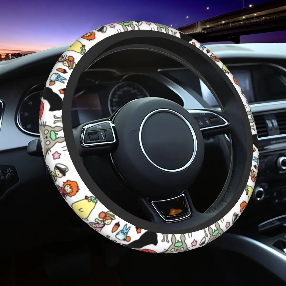 Non-Slip Steering Wheel Wrap