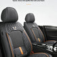 Five-Seat Nappa Leather Seat Protector Cover - All-Season