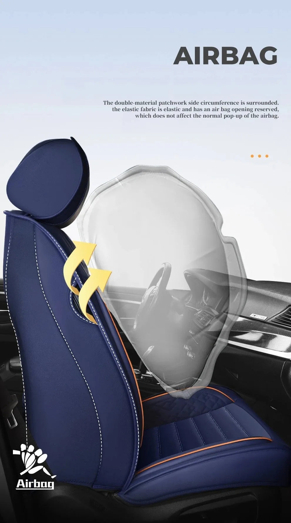 Comfort Leather Seat Cover Set - All-Season - Urban Fit